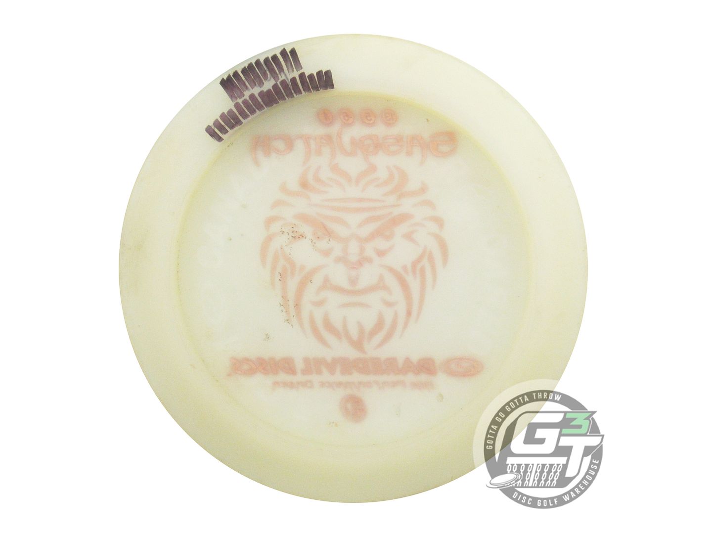 USED Daredevil Discs High Performance Sasquatch 177g White Red Foil Driver Disc