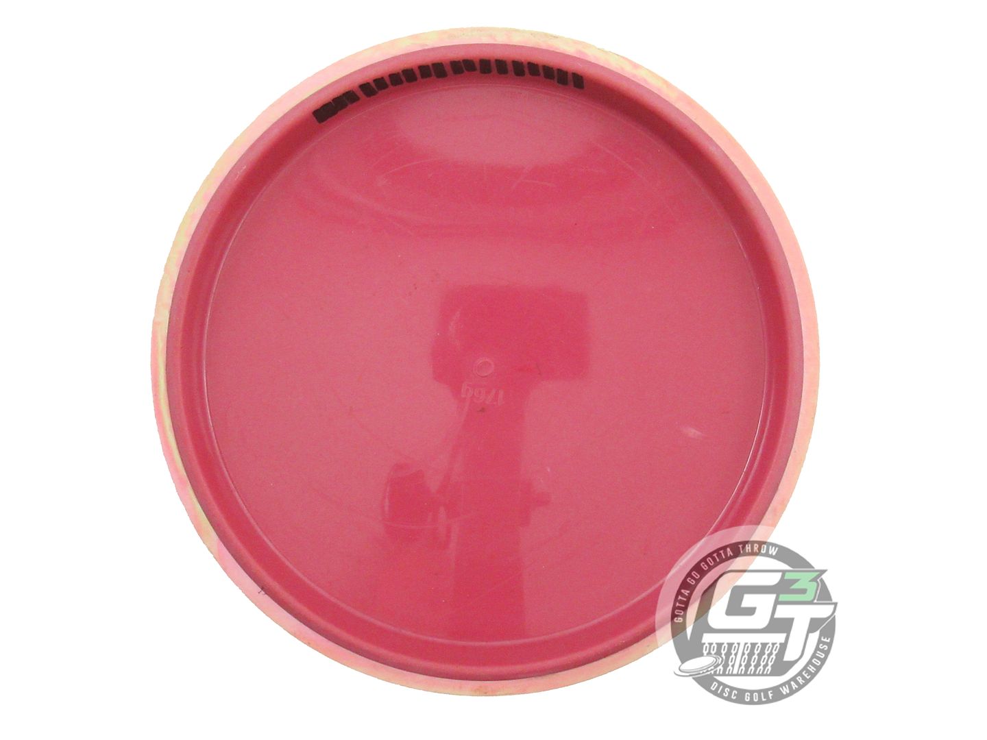 USED Axiom Discs Neutron Hex 176g Dark Pink Lt. Pink Rim Midrange Disc