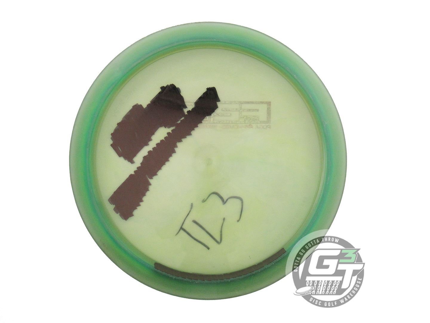 USED Innova Champion TL3 171g Army Green Fairway Driver Golf Disc