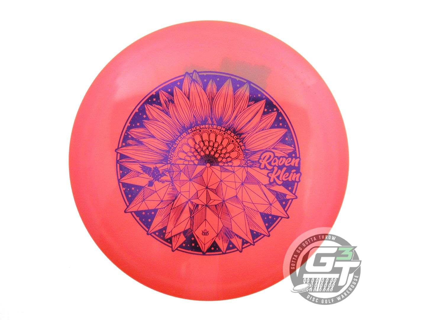 USED Dynamic Discs [WYSOCKI] Chameleon Lucid Enforcer 175g Pink Driver Golf Disc
