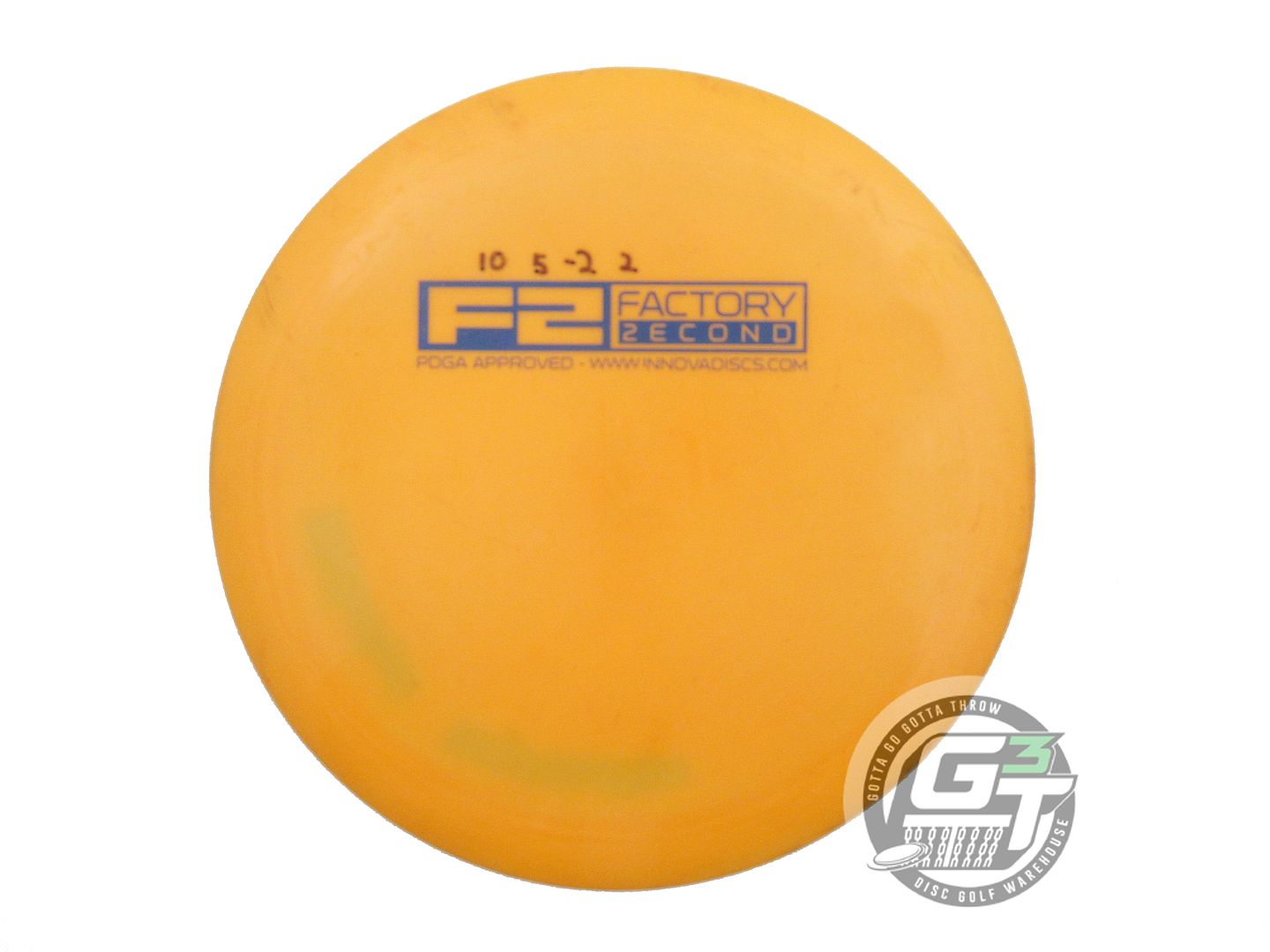 USED Innova X-OUT GStar Beast 170g Marigold Distance Driver Golf Disc
