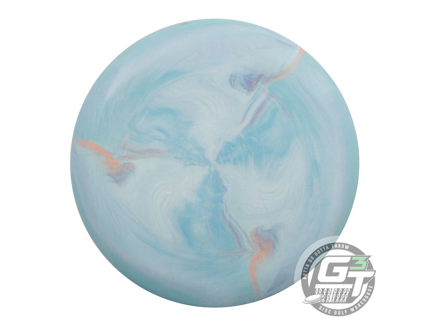 USED Discraft [McBETH] ESP Swirl Luna 174g Teal-Peach Putter Golf Disc