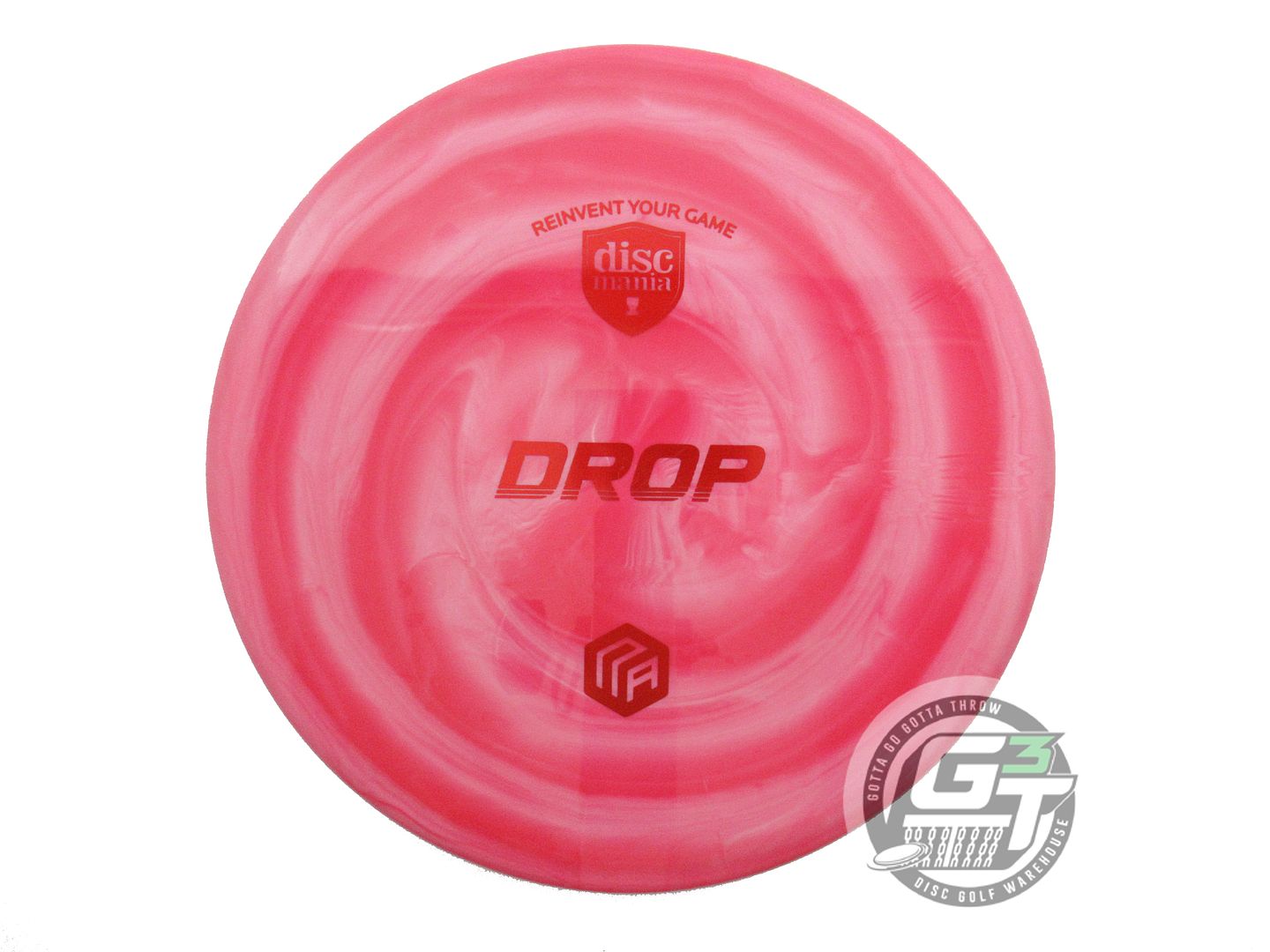USED DiscMania [ANTTILA] Swirl S-Line Drop 174g Red-Pink Putter Golf Disc