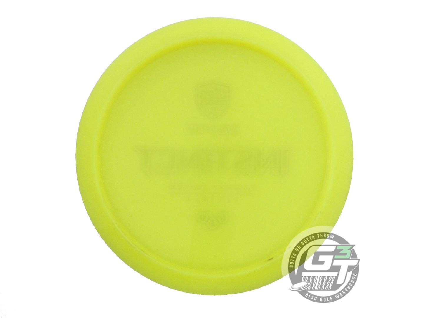 USED DiscMania Neo Instinct 173g Yellow Purple Foil Fairway Driver Golf Disc