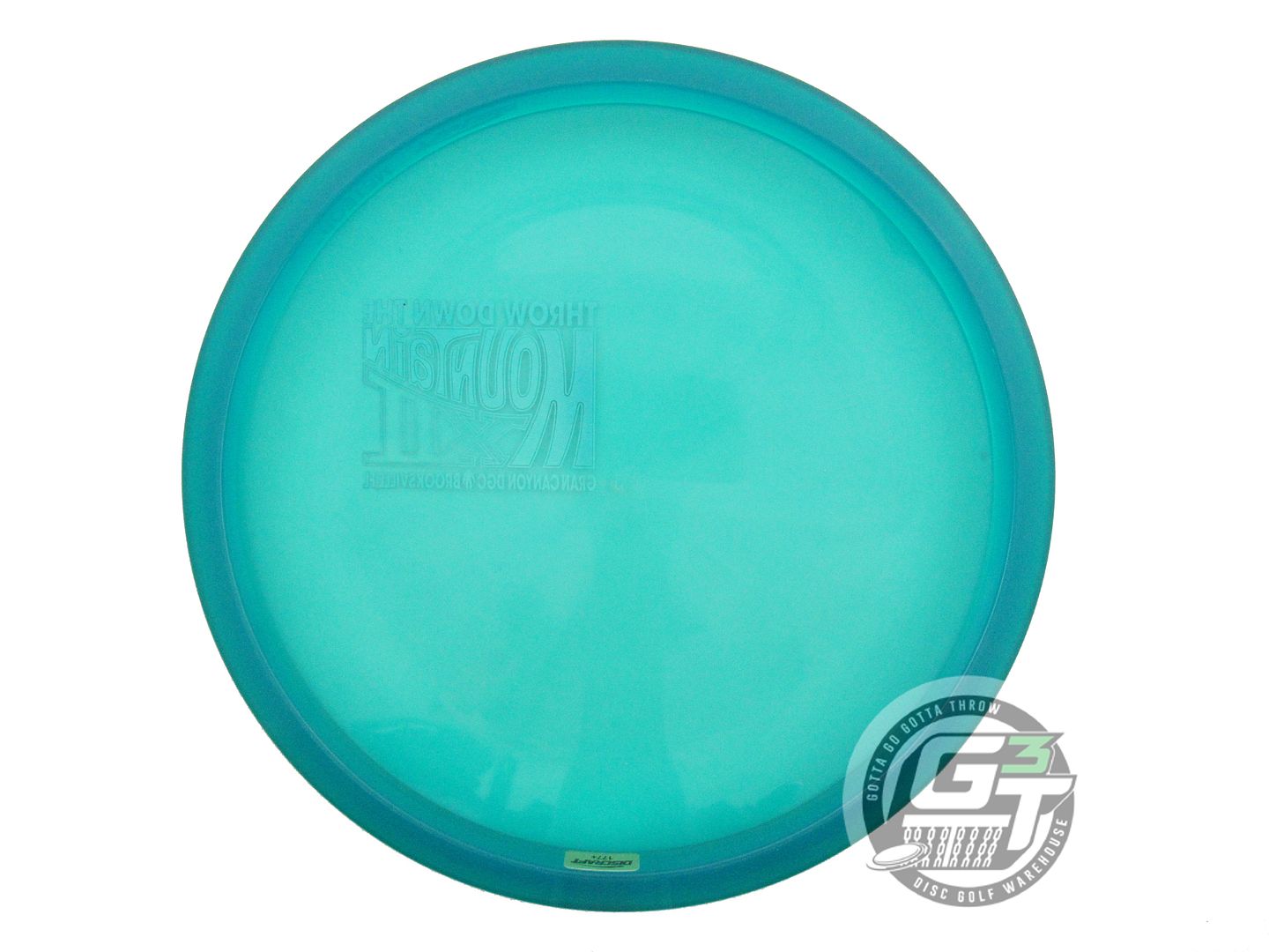 NOS Discraft CryZtal Meteor 179g Teal Silver Holo Foil Midrange Golf Disc