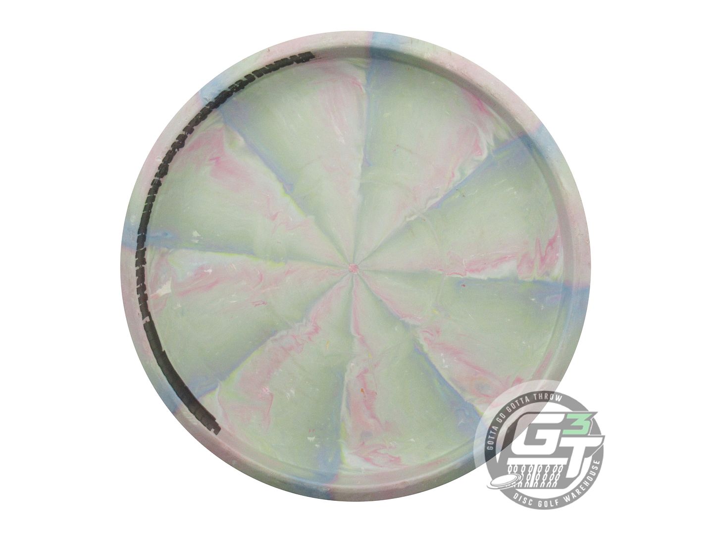 USED Discraft [PIERCE] Jawbreaker Fierce 176g Lime-Pink Putter Golf Disc