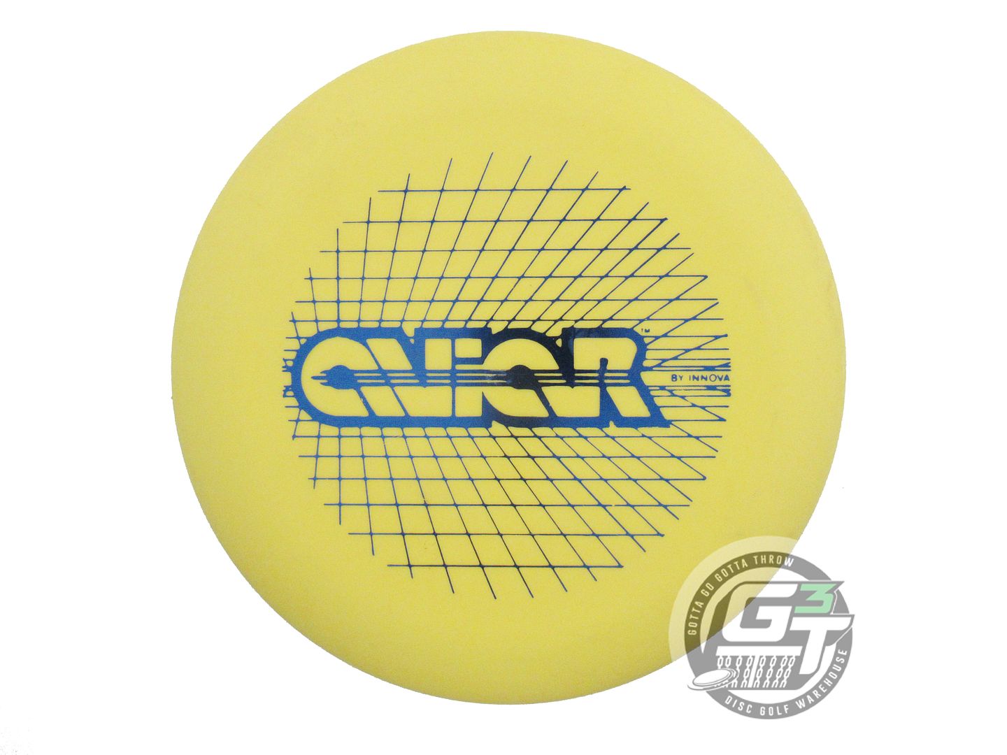 USED Innova DX Classic Aviar 175g Yellow Blue Foil Putter Golf Disc