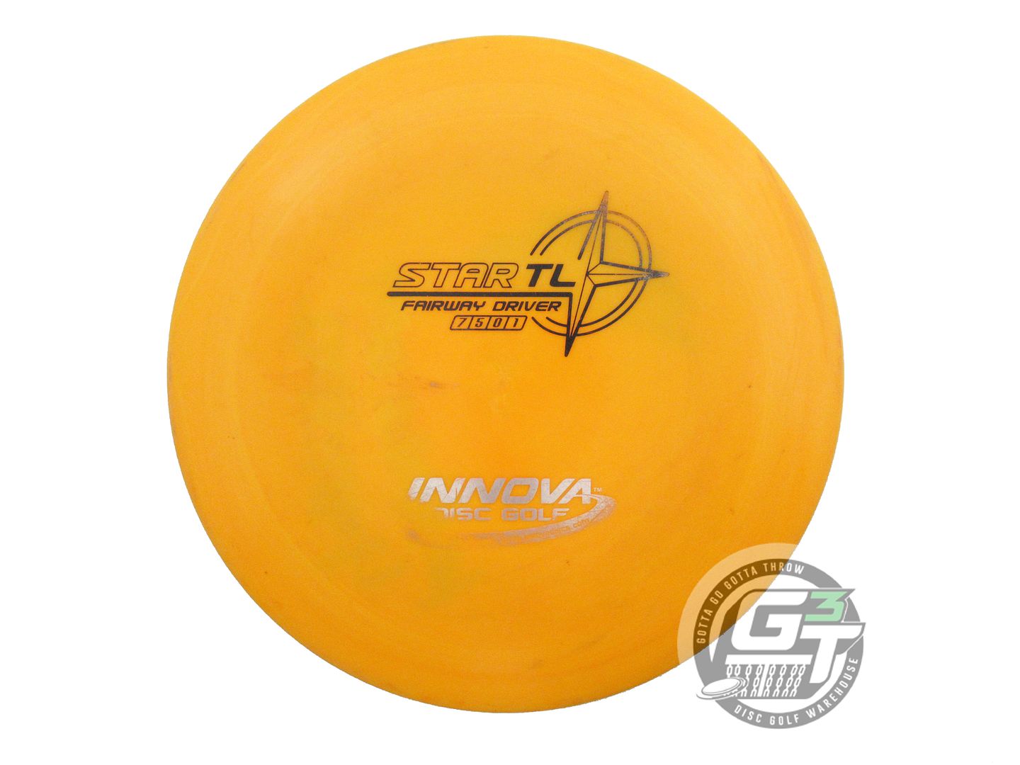 USED Innova Star TL 175g Orange Black & Silver Foil Fairway Driver Golf Disc