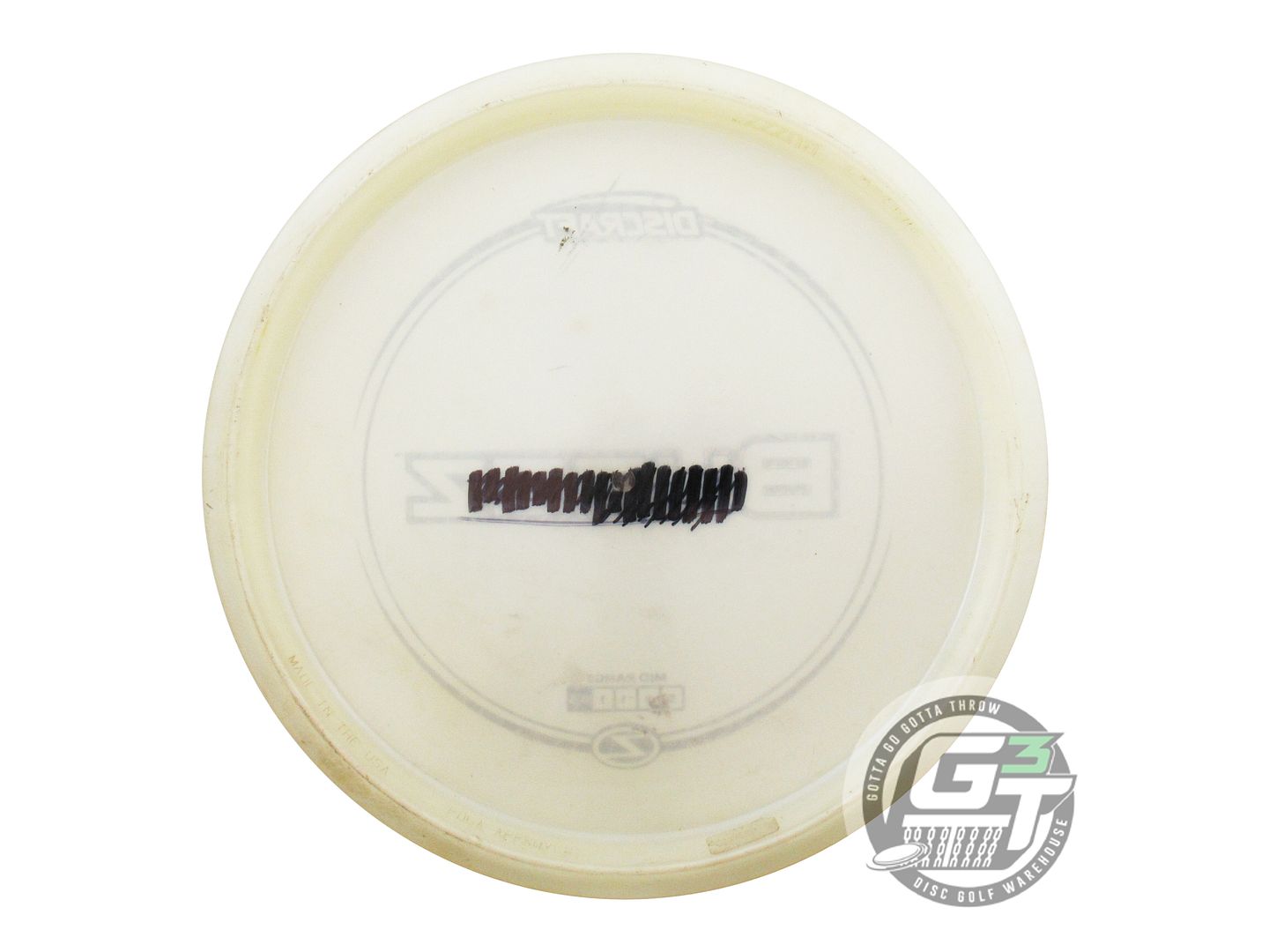 USED Discraft Z Buzzz 173g White Prism Foil Midrange Golf Disc