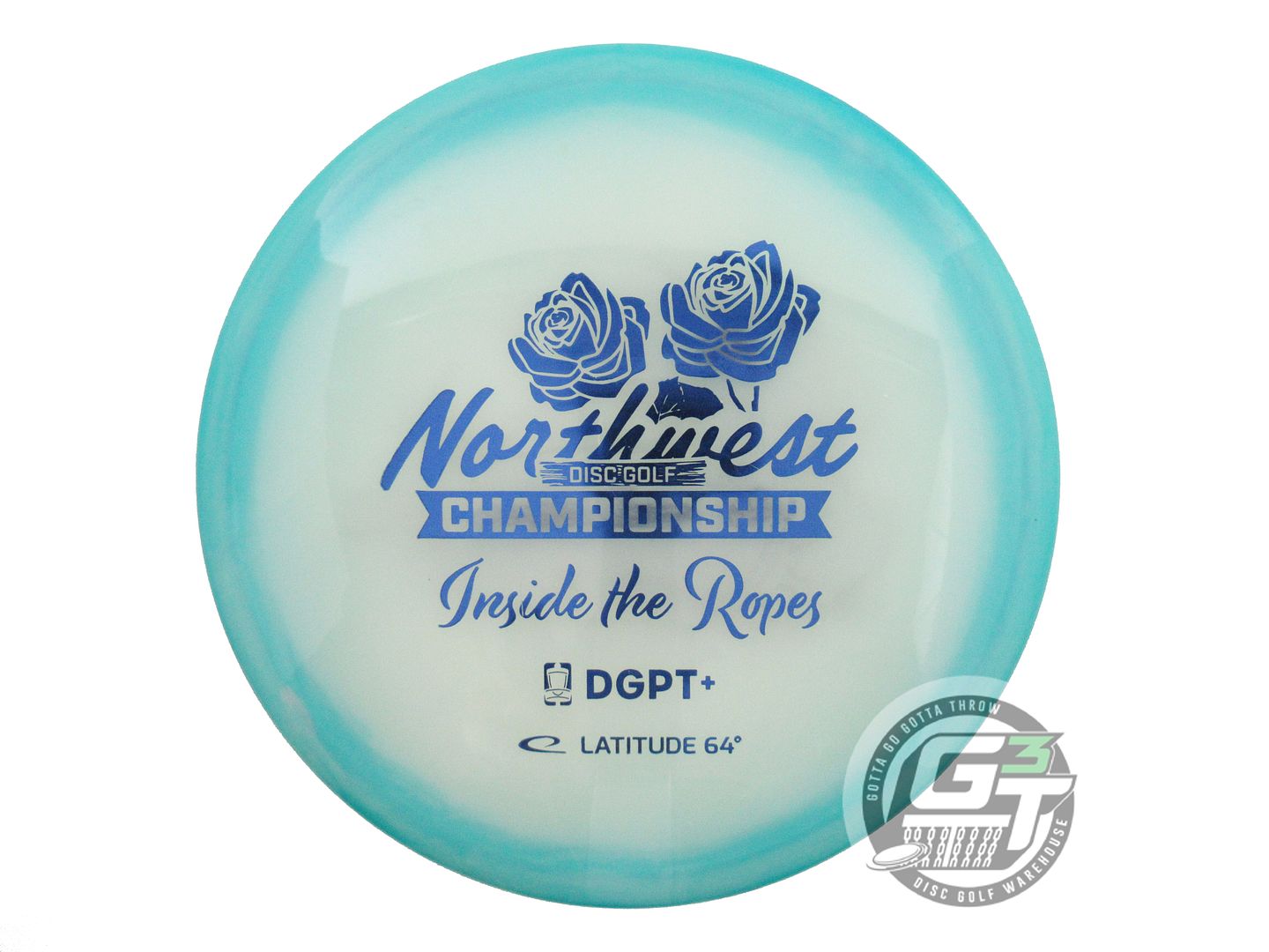 USED Dynamic Discs Lucid Orbit Jury 173g Teal-White Blue Foil Putter Golf Disc