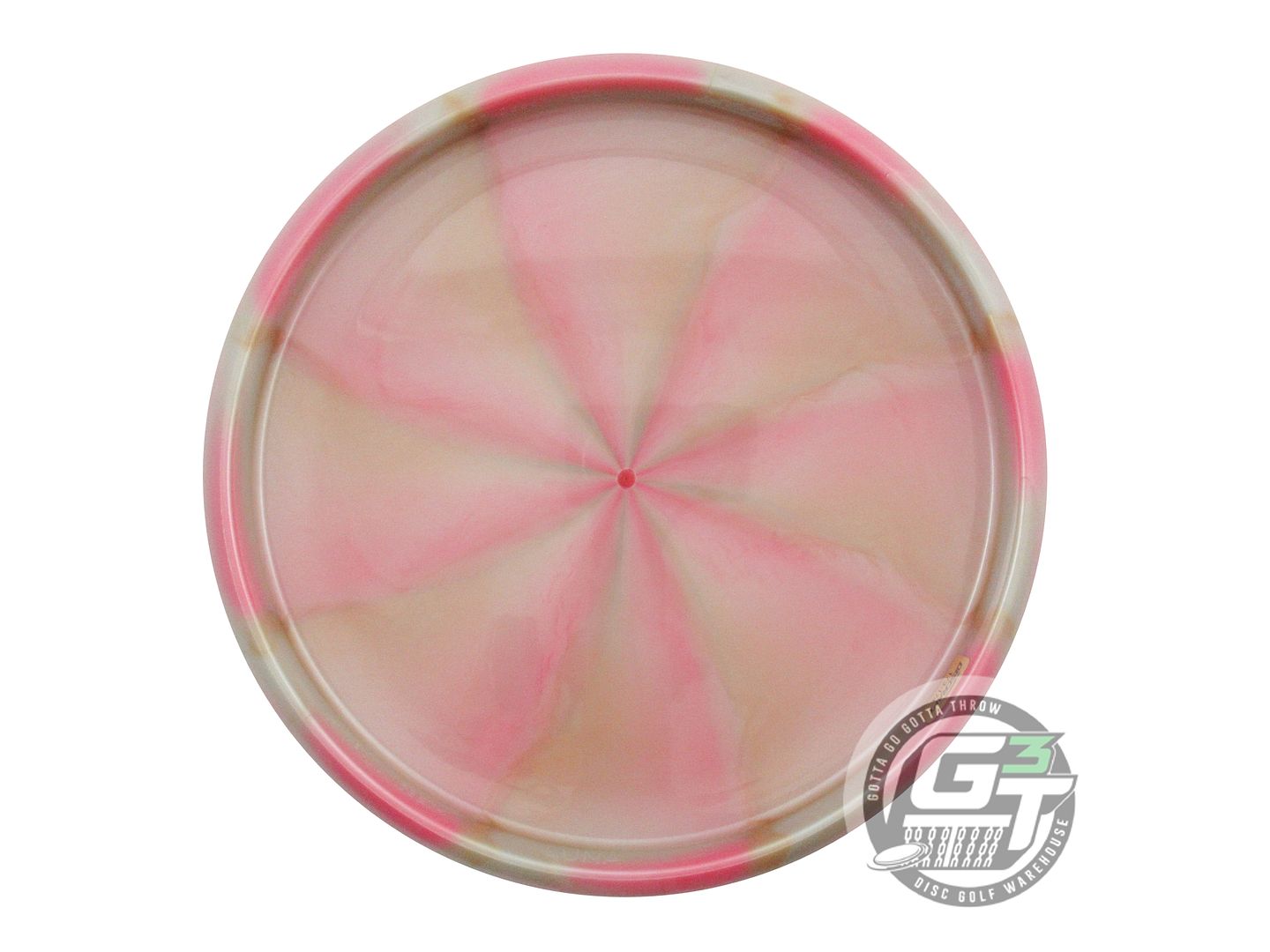 NOS Discraft [McBETH] Titanium Luna 175g Pink-Gold Sunrise Foil Putter Golf Disc