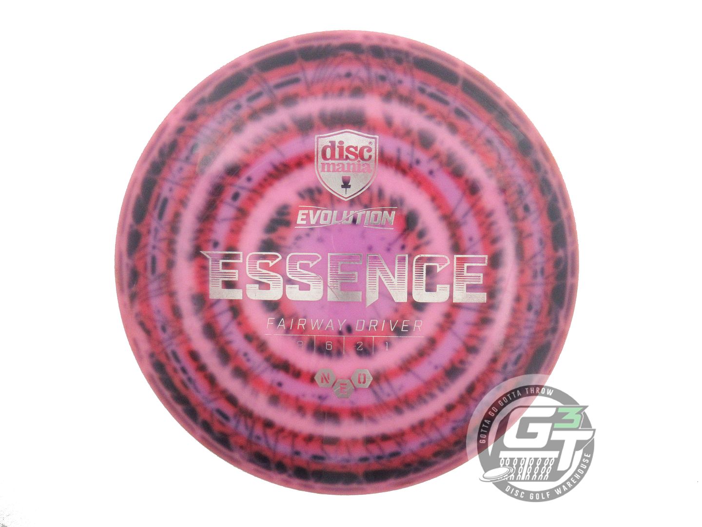 USED DiscMania Neo Essence 175g Pink HOME DYED Driver Golf Disc