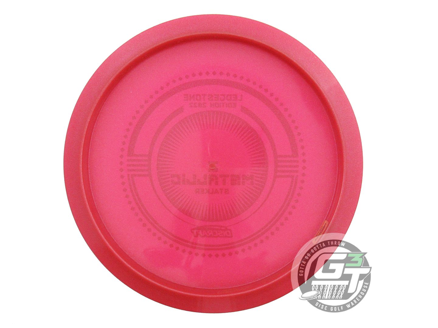 NOS Discraft [LEDGESTONE] Metallic Z Stalker 177g Red Purple Foil Driver Disc