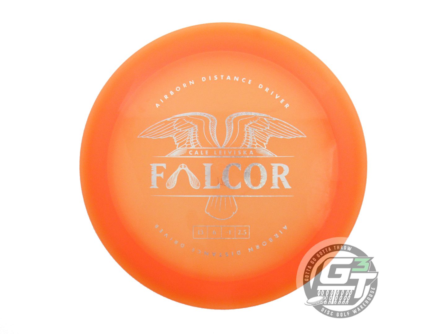 USED Prodigy Discs [LEIVISKA] 400 Falcor 173g Orange Distance Driver Golf Disc