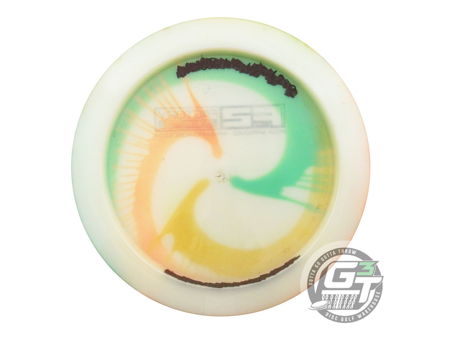 USED Innova X-OUT I-DYE Champion Shryke 172g Pinwheel Distance Driver Golf Disc