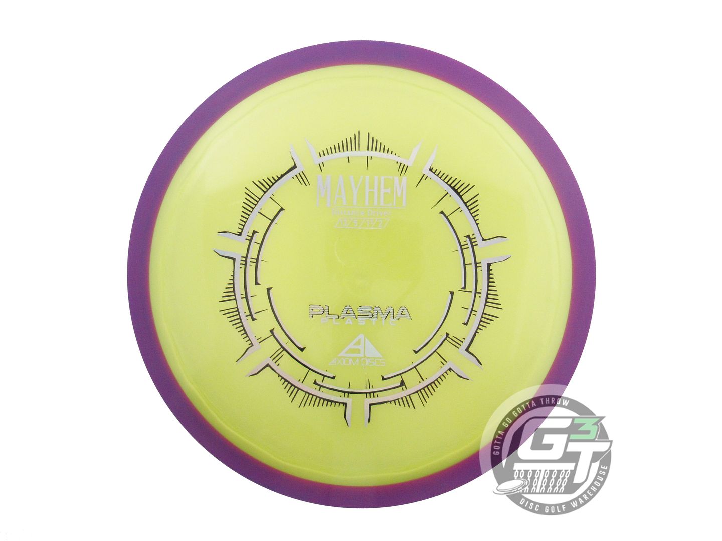 Axiom Plasma Mayhem Distance Driver Golf Disc (Individually Listed) - Gotta Go Gotta Throw