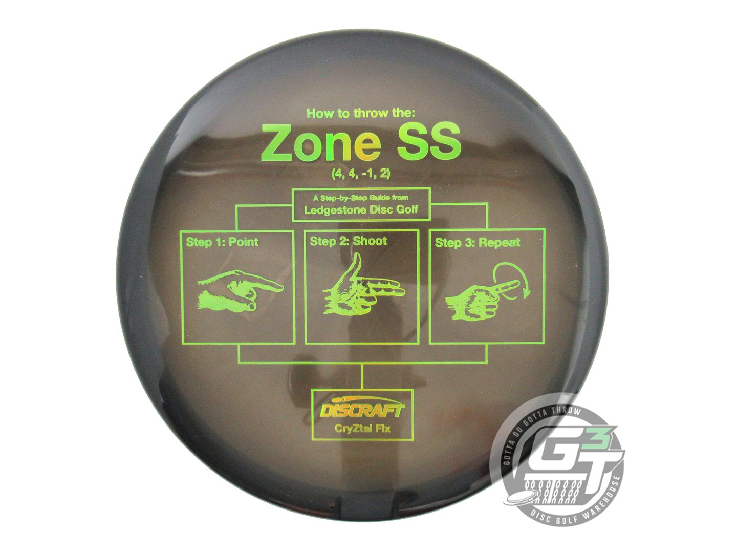 Discraft Limited Edition 2026 Ledgestone Open CryZtal Z FLX Zone SS Putter Golf Disc (Individually Listed)