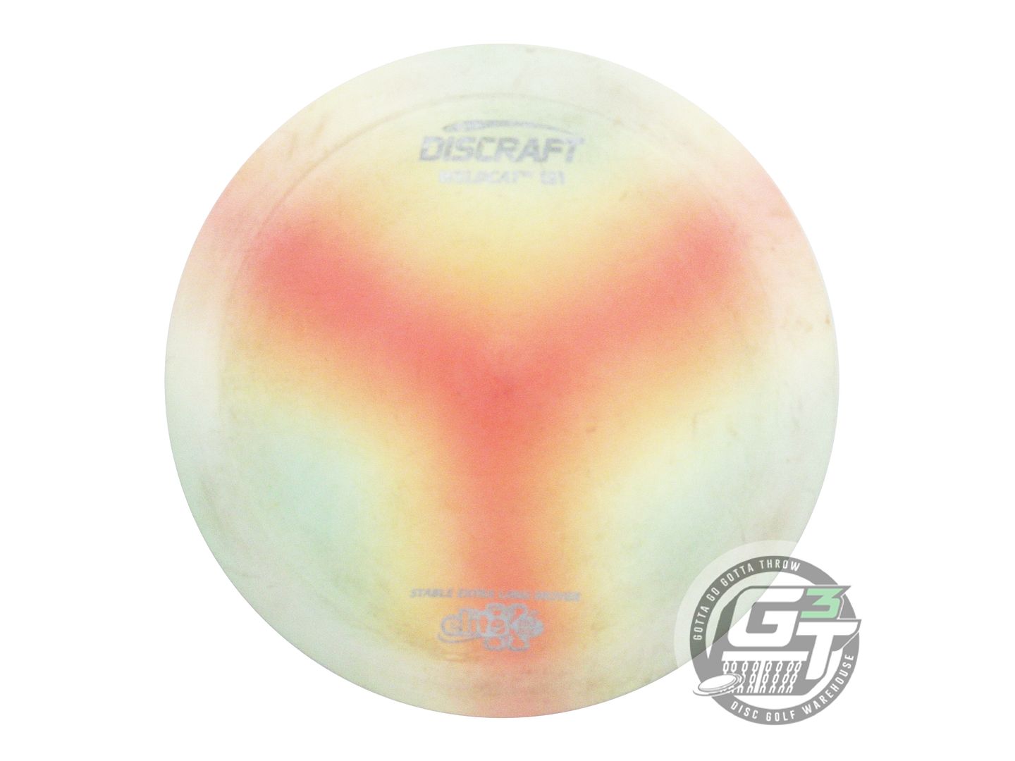 USED Discraft FlyDye Elite X Wildcat 170g Tri Burst Distance Driver Golf Disc
