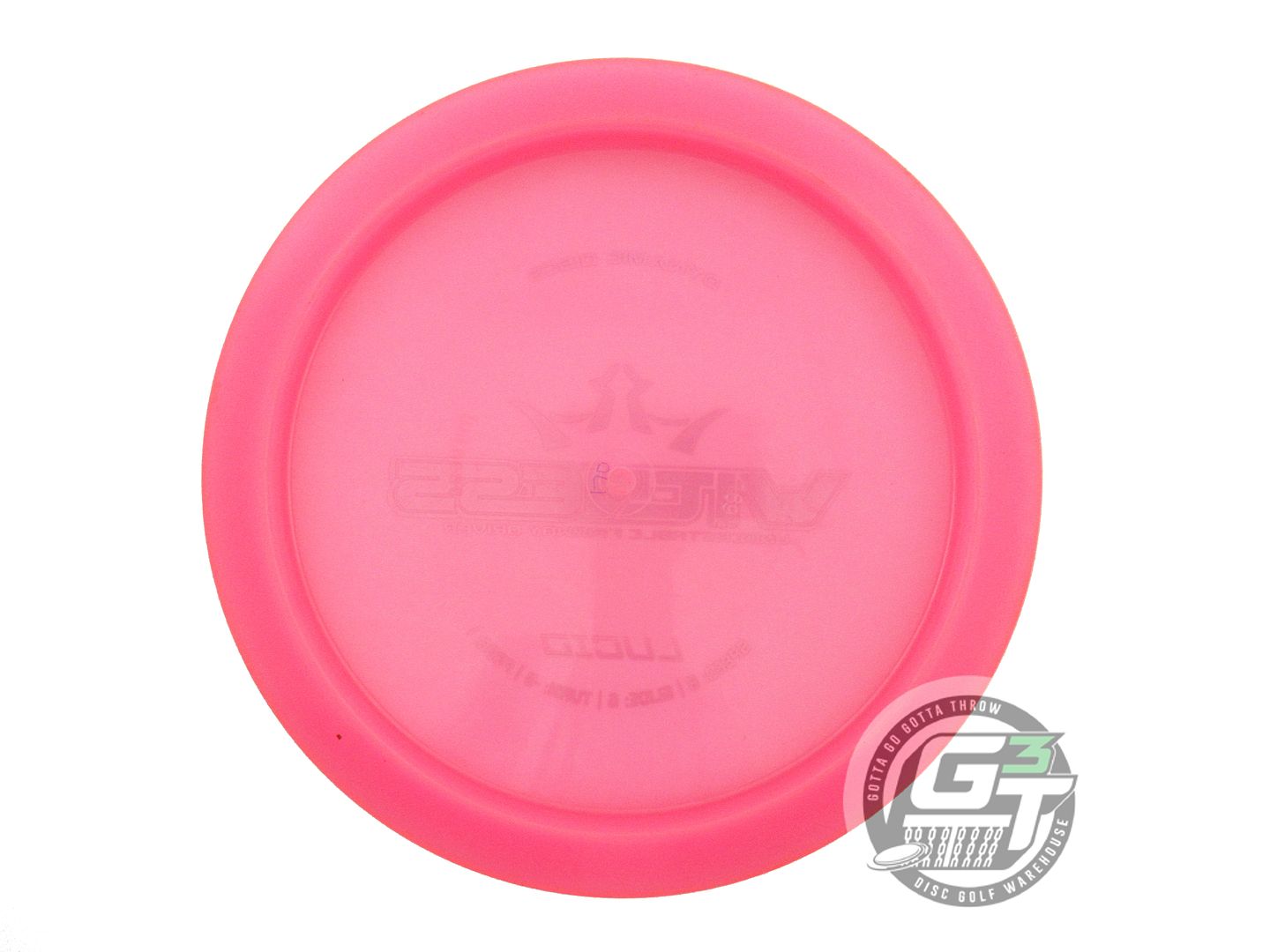 USED Dynamic Discs Lucid Witness 169g Pink Pink Foil Fairway Driver Golf Disc