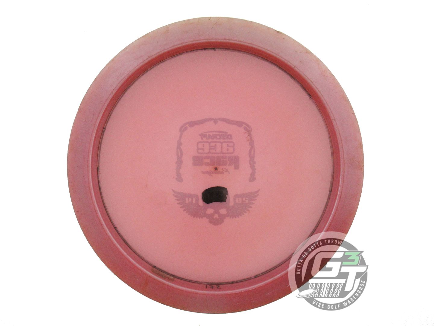 USED Discraft [ACE RACE] Z Heat 172g Dark Pink Silver Foil Distance Driver Disc