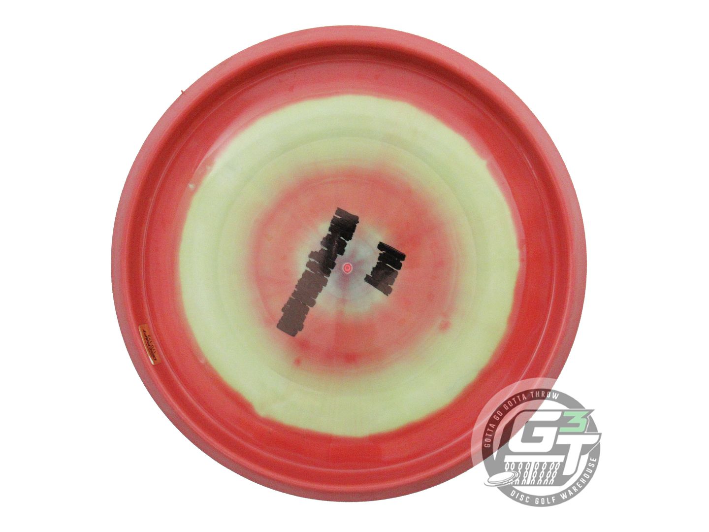 USED Discraft FIRST RUN ESP Zone GT 171g Red Orange Stamp Putter Golf Disc