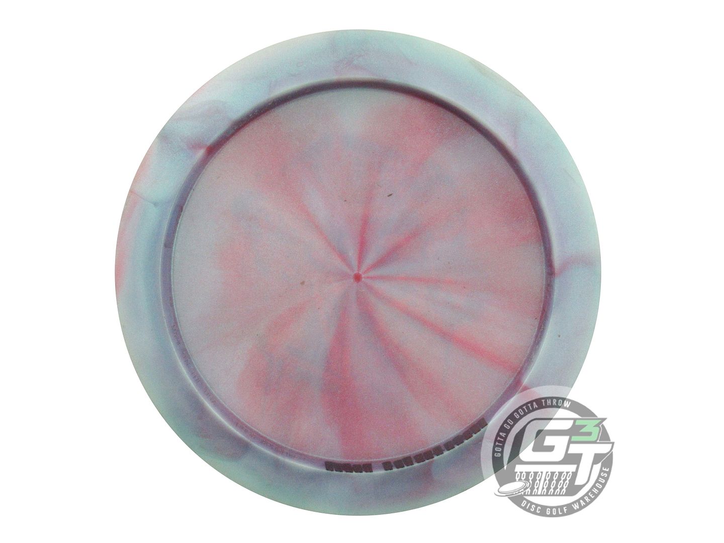 USED Discraft ColorShift Z Swirl Zeus 175g Blue-Pink Driver Golf Disc