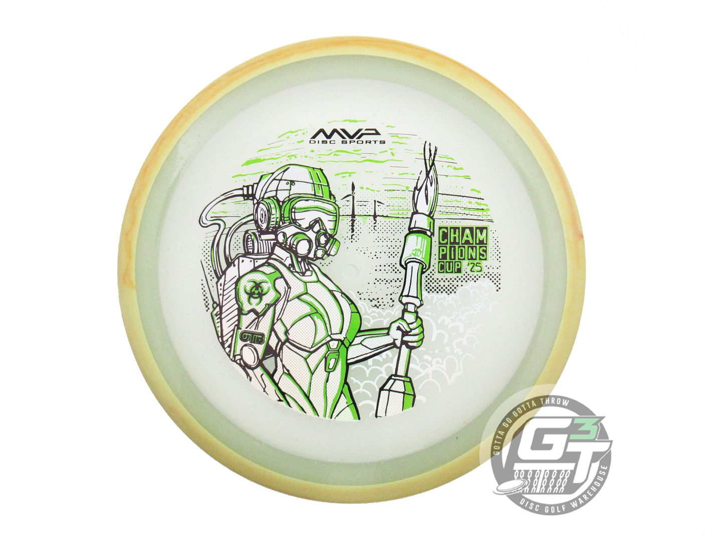 USED Axiom Discs [CHAMPIONS] Particle Glow Proton Virus 174g Clear Driver Disc