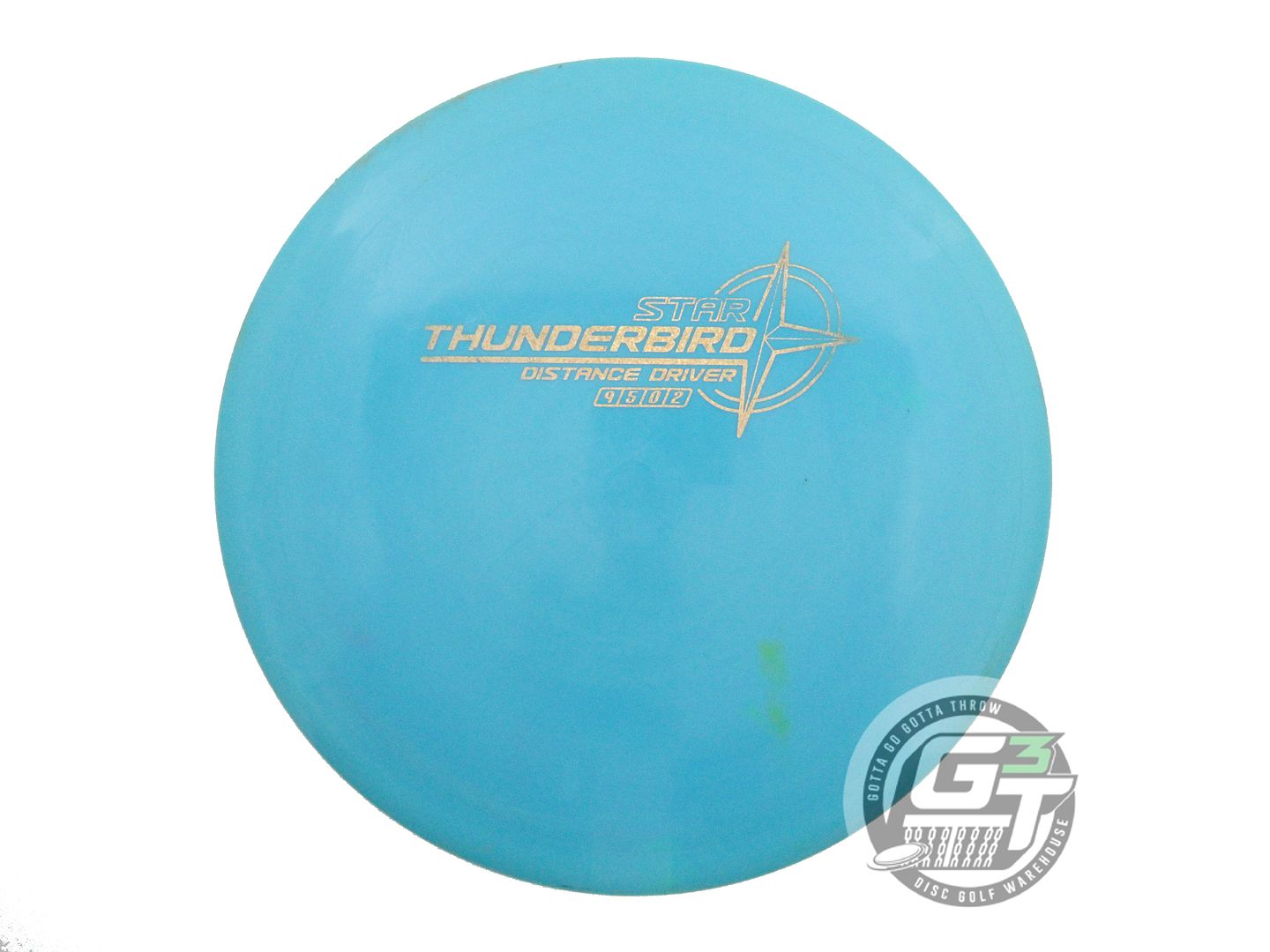 USED Innova Star Thunderbird 174g Teal Gold Glitter Foil Distance Driver Disc