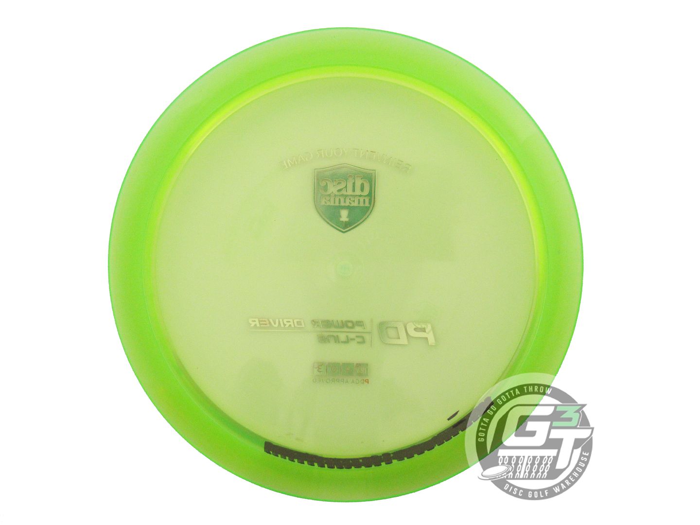 USED DiscMania C-Line PD 176g Lime Red Foil Distance Driver Golf Disc