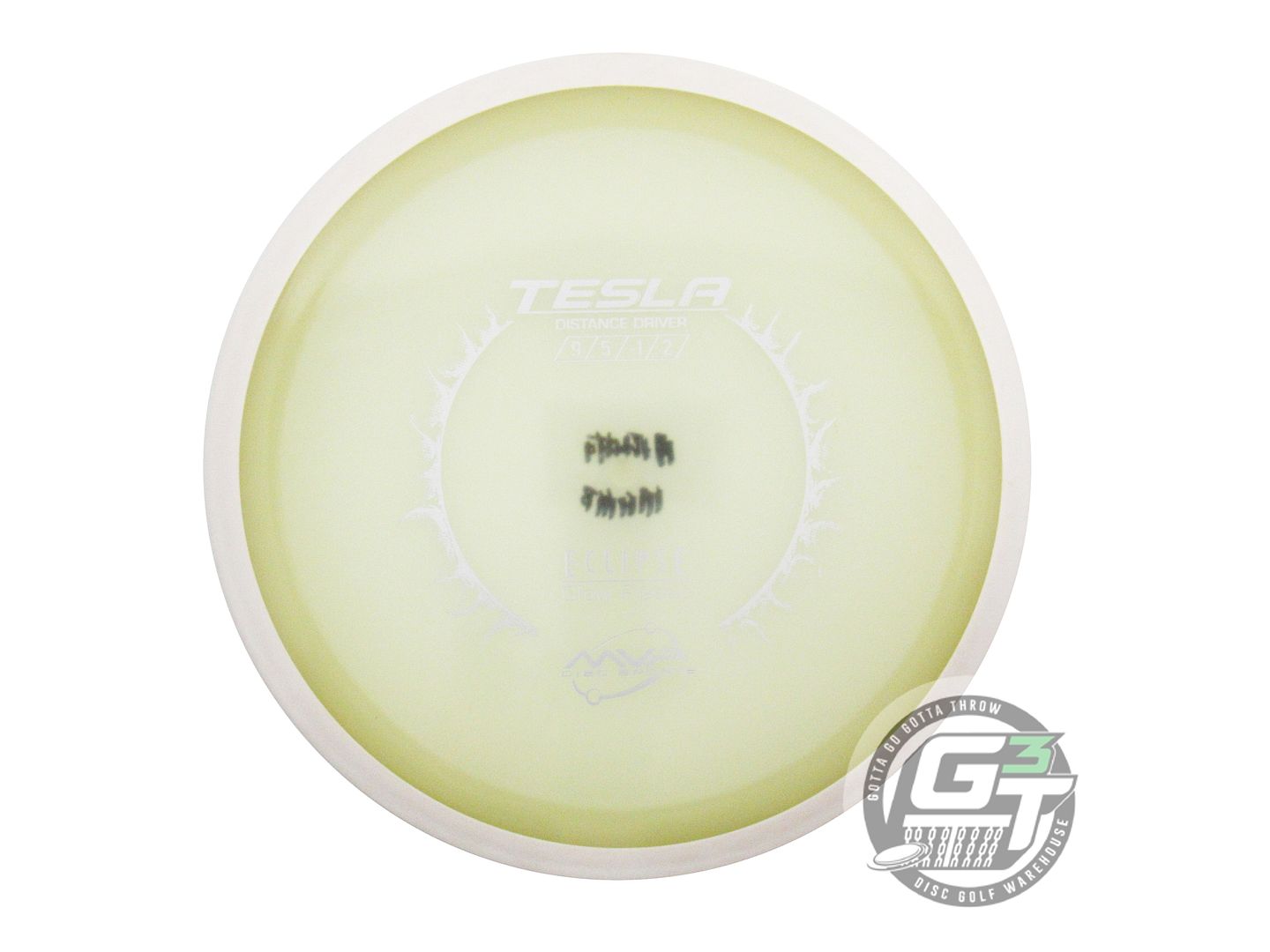 USED MVP Disc Sports Eclipse Proton Tesla 174g Glow Distance Driver Golf Disc