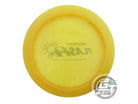 USED Discraft Elite Z Flash 170g Yellow Silver Stamp Distance Driver Golf Disc