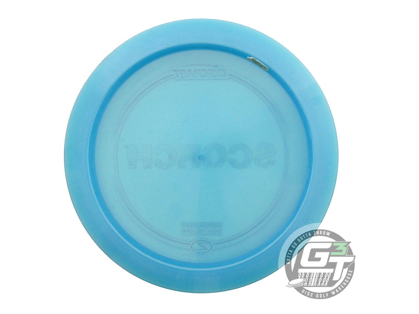 USED Discraft Z Scorch 173g Teal Magenta Foil Distance Driver Golf Disc