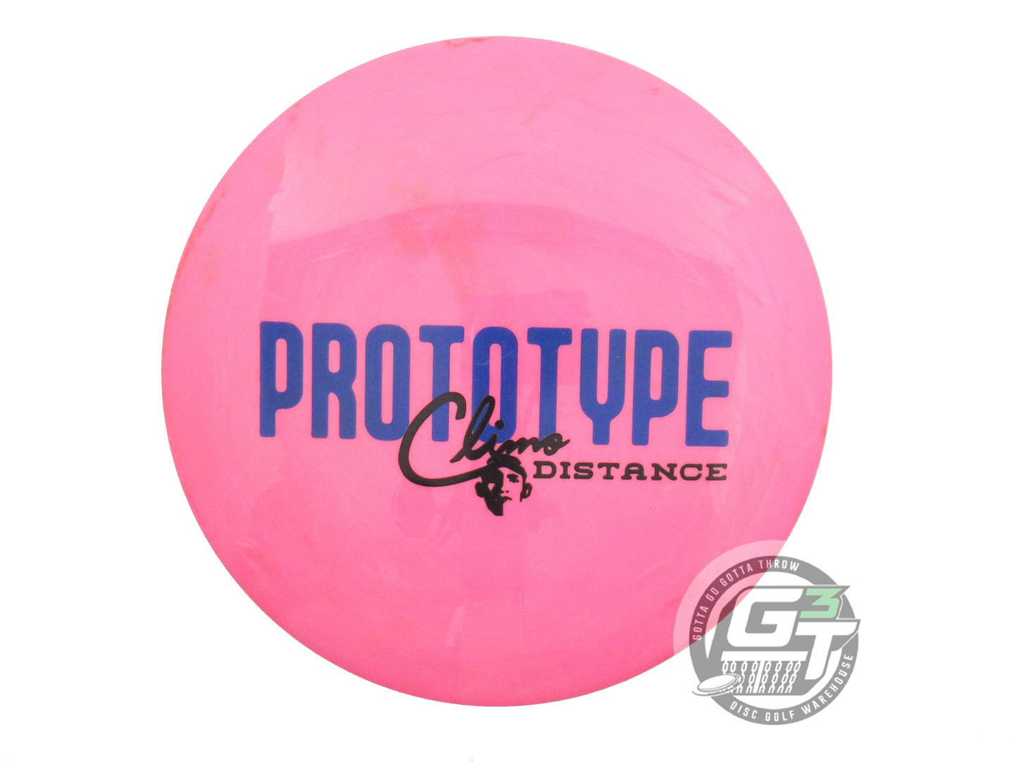 USED Climo PROTOTYPE Major Line Skyway 171g Pink Distance Driver Golf Disc