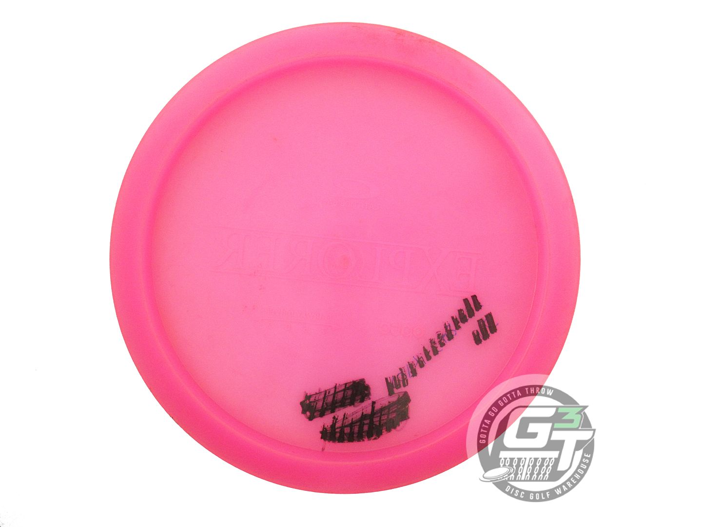 USED Latitude 64 Opto Explorer 169g Pink White Stamp Distance Driver Golf Disc