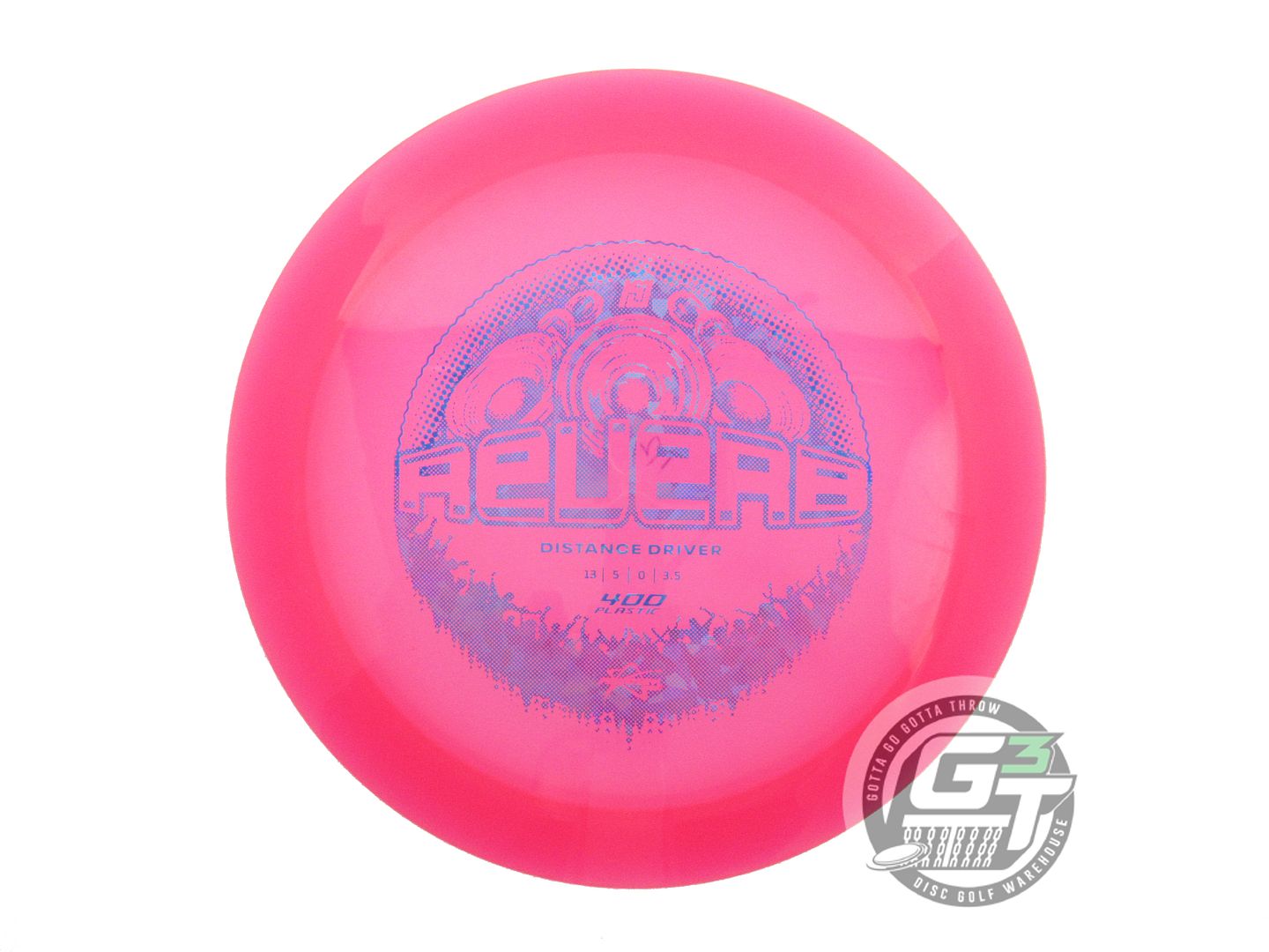 USED Prodigy Discs [JONES] 400 Reverb 172g Pink Distance Driver Golf Disc