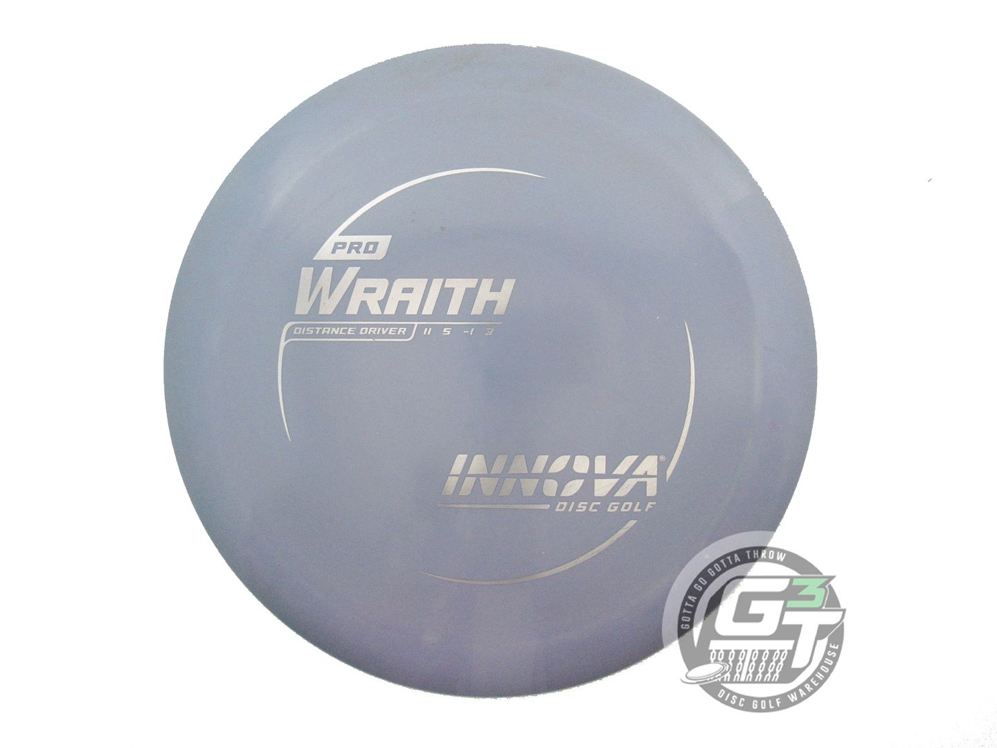 USED Innova Pro Wraith 175g Lilac Silver Foil Distance Driver Golf Disc