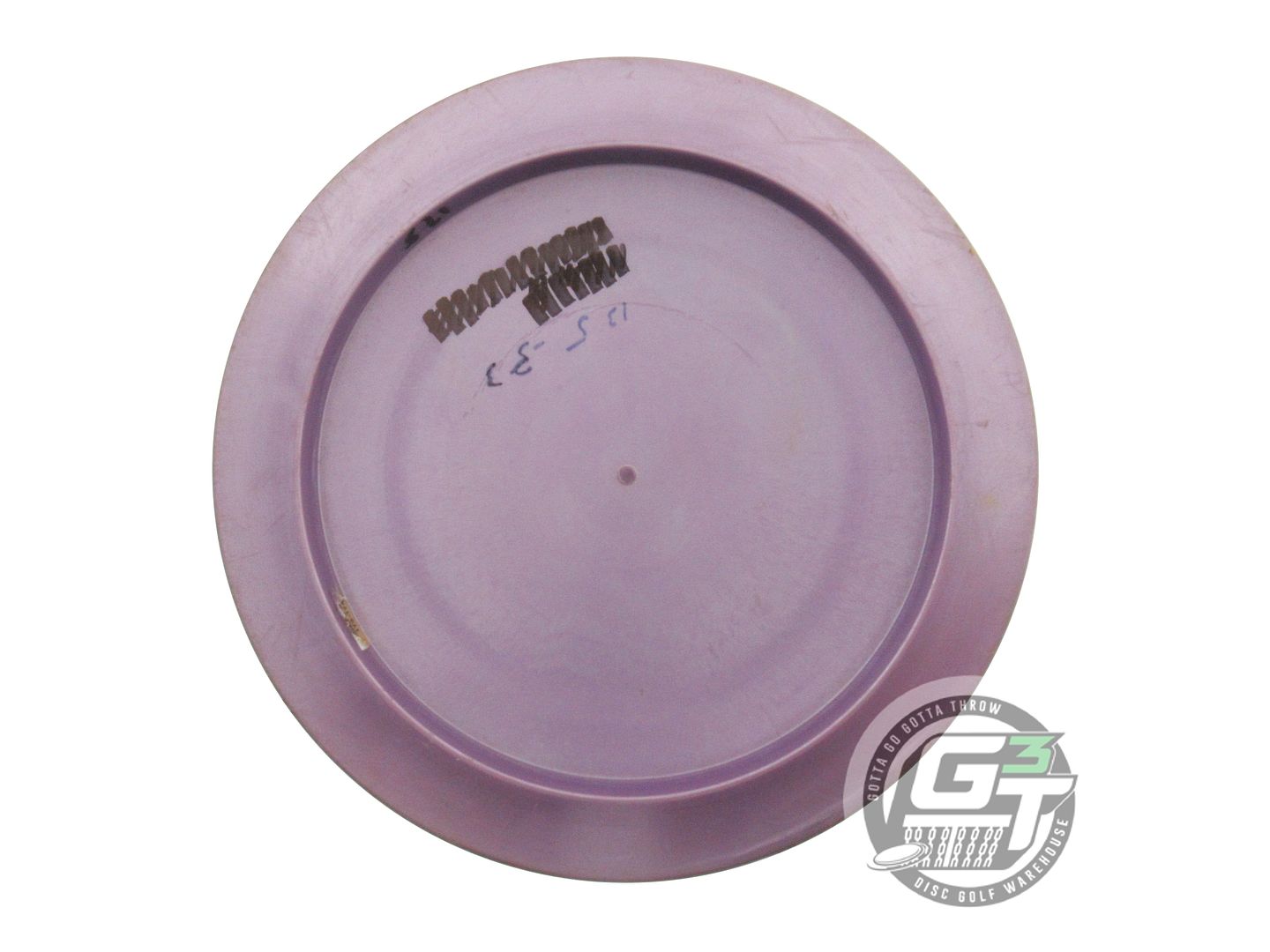 USED Discraft Titanium Nuke SS 175g Purple MEMORIAL EMBOSSED OOP Driver Disc