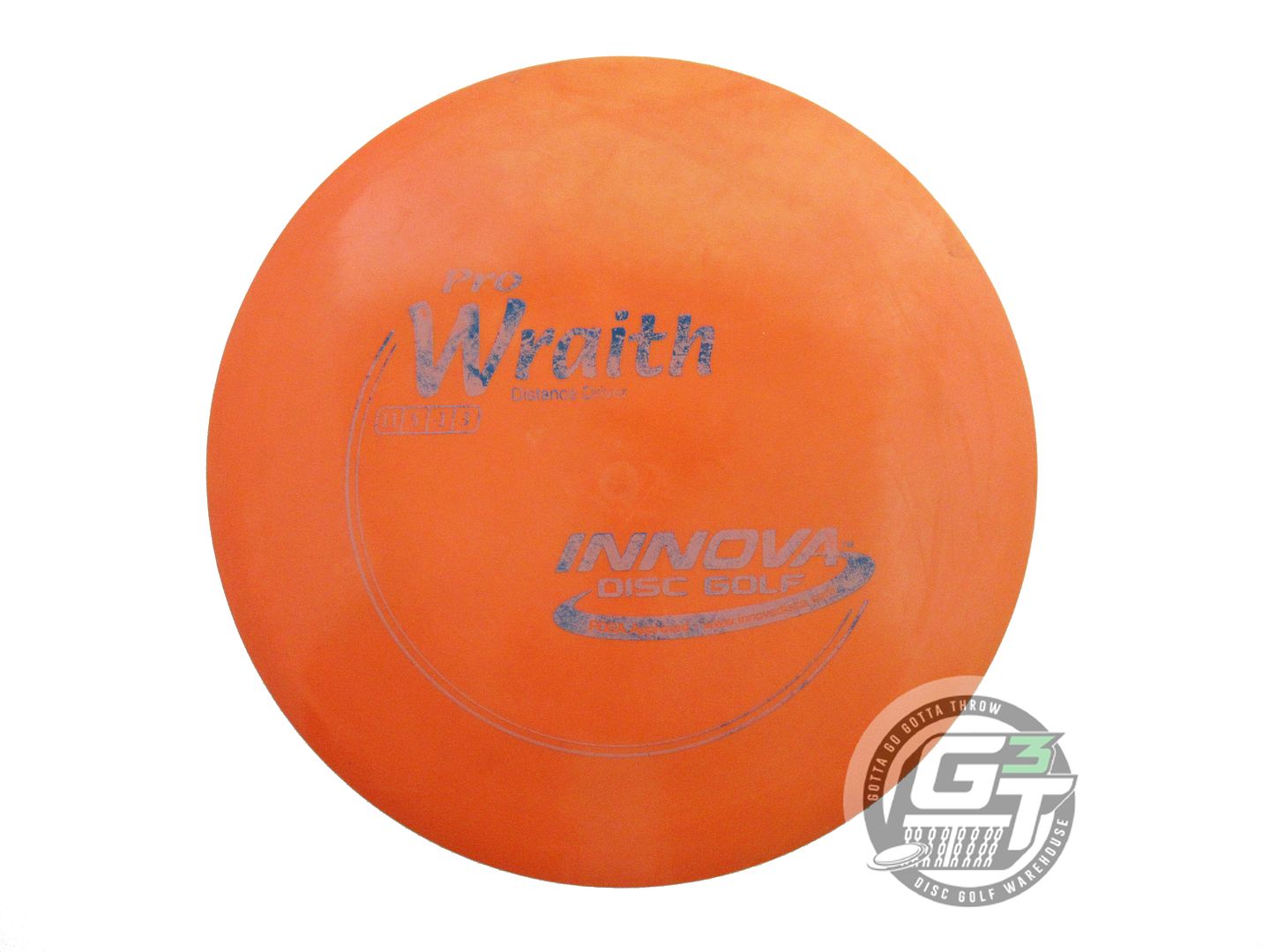 USED Innova Pro Wraith 169g Orange Blue Foil Distance Driver Golf Disc