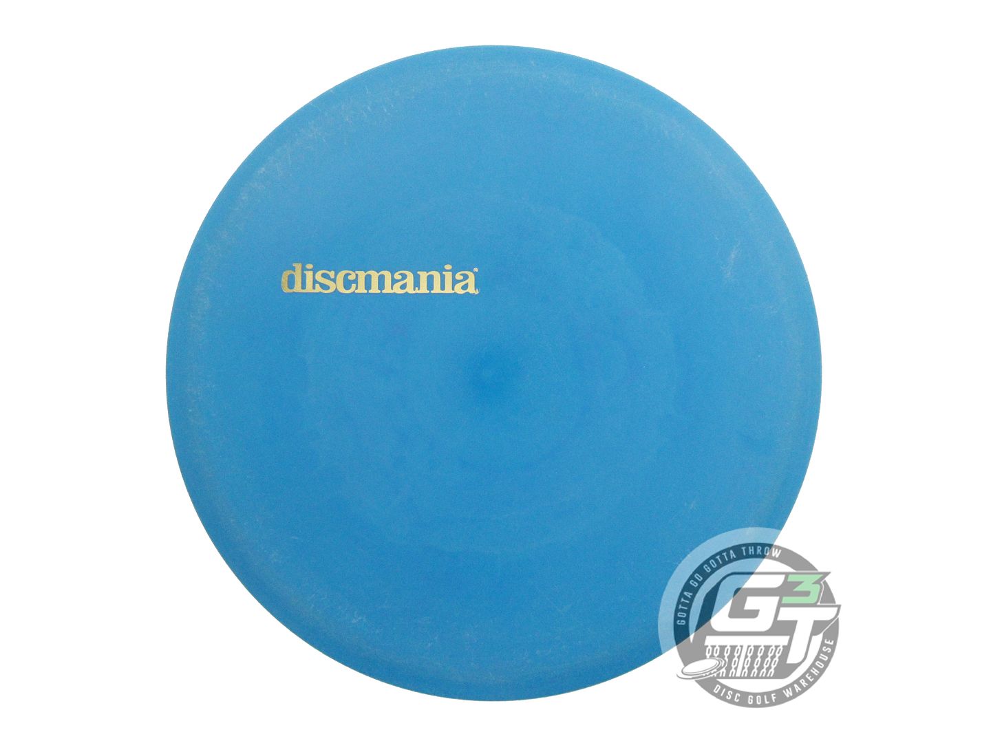 USED DiscMania P-Line Stiff MD4 180g Blue Gold Foil Midrange Golf Disc
