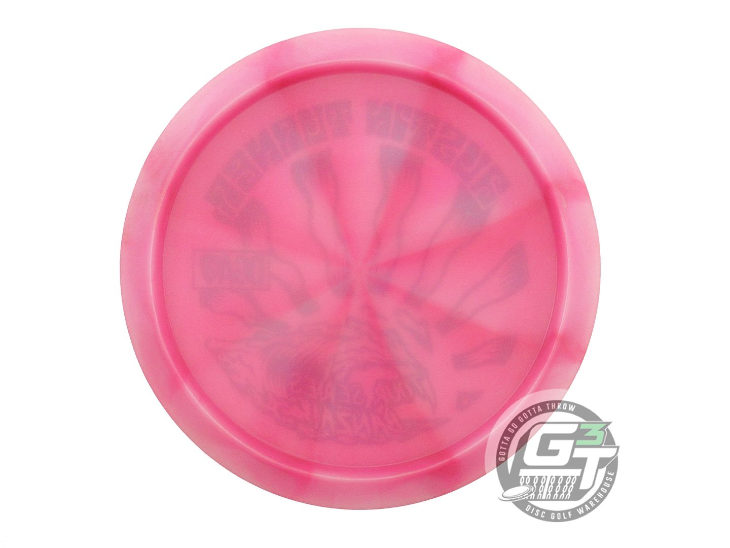 USED DGA [TURNER] Swirl Banzai 174g Pink Red Foil Fairway Driver Golf Disc