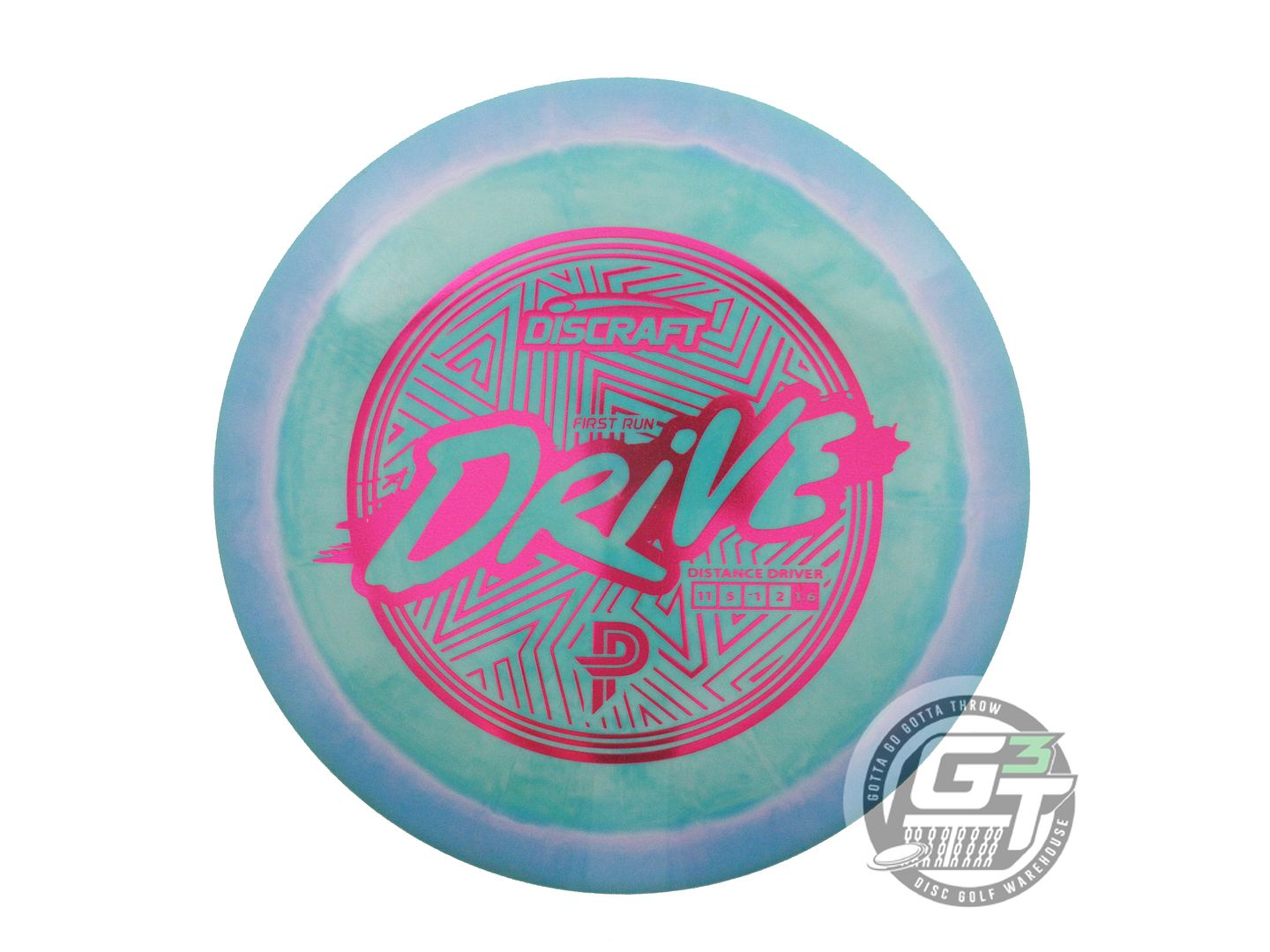 USED Discraft FIRST RUN [PIERCE] ESP Drive 175g Blue-Green Distance Driver Disc