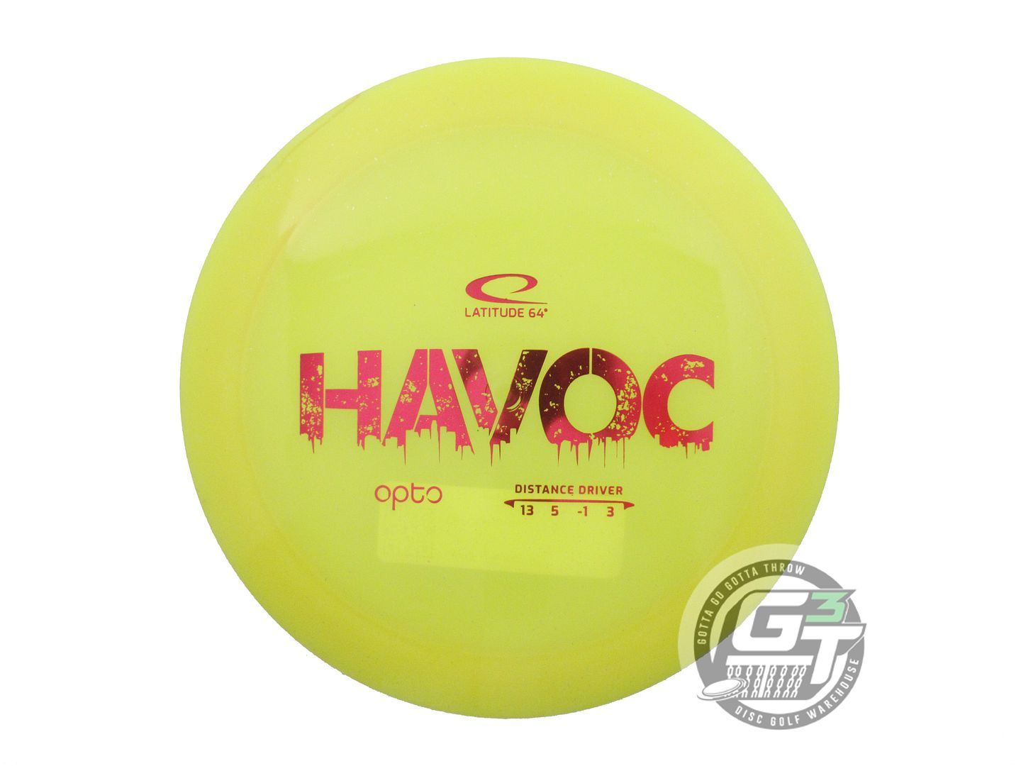 Latitude 64 Opto Line Havoc Distance Driver Golf Disc (Individually Listed)