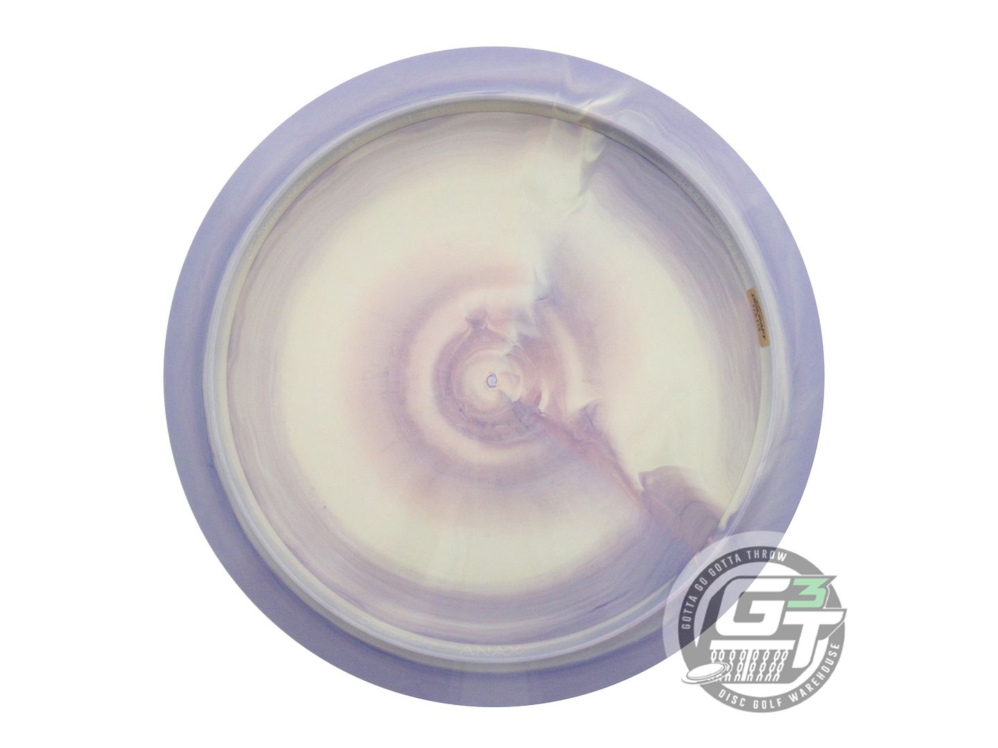 NOS Discraft [McBETH] SIGNED ESP Anax 176g Purple-Cream Driver Golf Disc