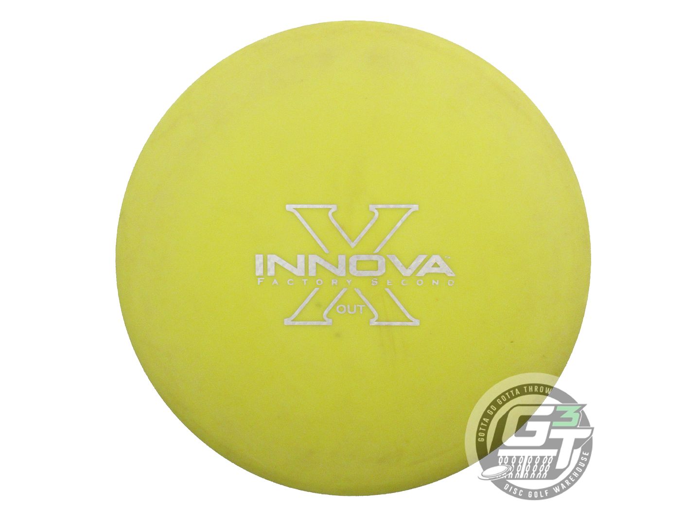 USED Innova X-OUT DX Shark 178g Yellow Midrange Golf Disc