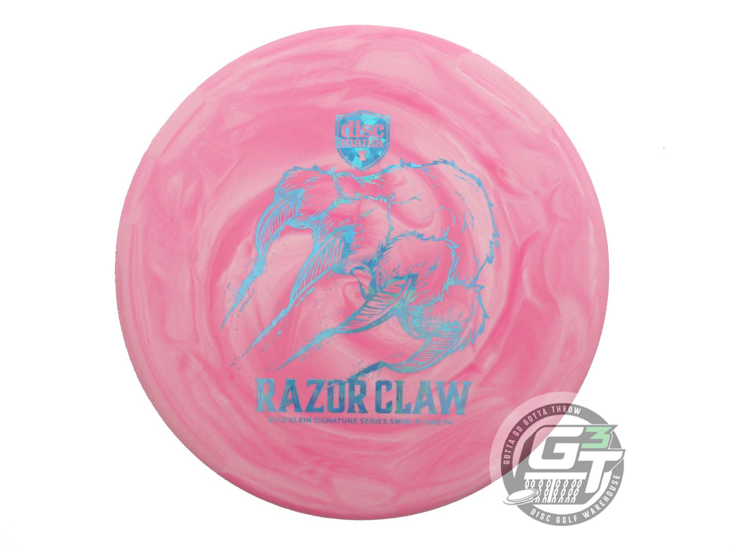 Discmania Limited Edition 2025 Signature Kevin Klein Razor Claw Swirl P-Line Flex 2 P4 Putter Golf Disc (Individually Listed)