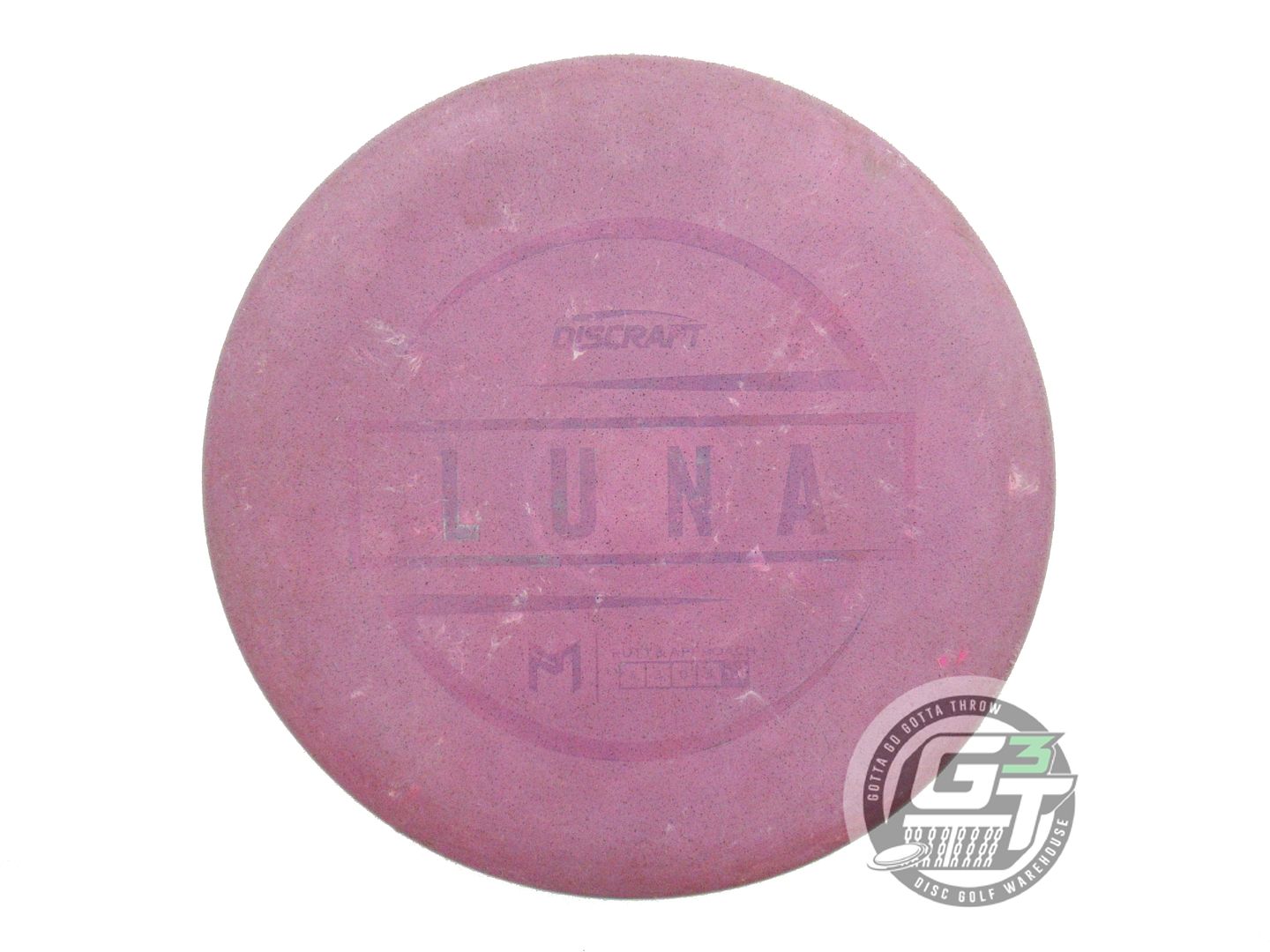 USED Discraft [McBETH] Jawbreaker Luna 167g Purple Gray Foil Putter Golf Disc