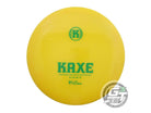 USED Kastaplast K1 Kaxe 171g Marigold Green Stamp Midrange Golf Disc