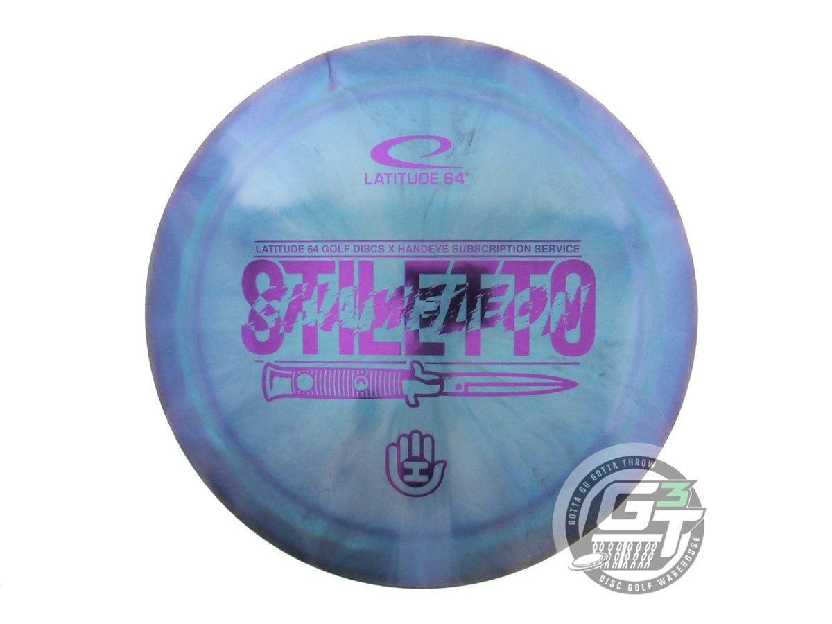 NOS Latitude 64 [HANDEYE] Chameleon Opto Stiletto 176g Blue-Purple Driver Disc