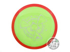 USED Axiom Discs Neutron Tantrum 172g Lime Red Rim Distance Driver Golf Disc