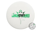 USED Dynamic Discs Classic Blend EMAC Judge 173g White Green Foil Putter Disc